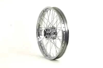 V-Twin 21 inch x 2.15 inch Replica Front Spoke Wheel for Harley Davidson FXD and XL Models by V-Twin