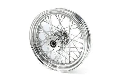 V-Twin 16 inch x 3.00 inch Front Spoke Wheel for Harley Davidson FLT Models (Part #64456) by V-Twin