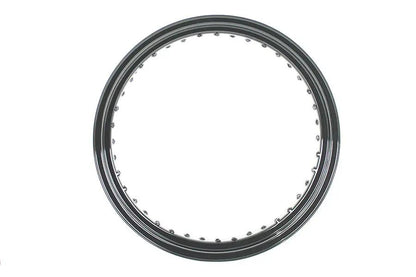 V-Twin 19 Inch x 3.0 Inch Drop Center Steel Rim Black - Part 11247B by V-Twin