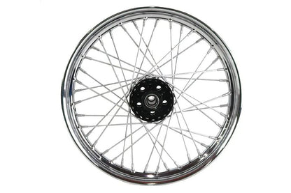 V-Twin 52-1233 18 Inch x 2.15 Inch KH Type Front or Rear Wheel with Star Hub and Chrome Rim by V-Twin