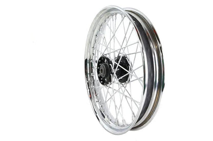 V-Twin 52-1233 18 Inch x 2.15 Inch KH Type Front or Rear Wheel with Star Hub and Chrome Rim by V-Twin