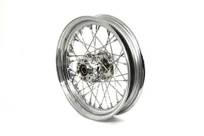 V-Twin 16 Inch x 3.00 Inch Front Spoke Wheel for Harley Davidson FLT Models by V-Twin
