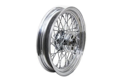 V-Twin 16 inch x 3.00 inch Front Spoke Wheel for Harley Davidson XL Models by V-Twin