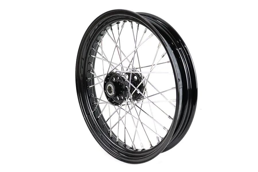 V-Twin 19 Inch x 3.0 Inch Star Hub Wheel Front or Rear for Harley Davidson FL by V-Twin