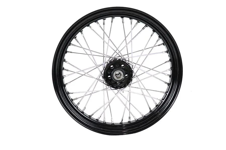 V-Twin 19 Inch x 3.0 Inch Star Hub Wheel Front or Rear for Harley Davidson FL by V-Twin