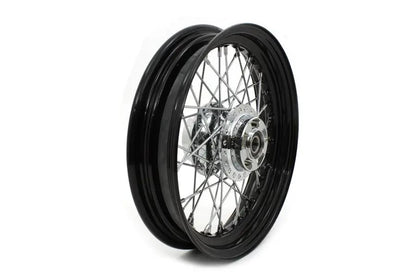 V-Twin Part 64442B 16 inch x 3.00 inch Front Spoke Wheel for Harley Davidson XL (2010-2019) by V-Twin