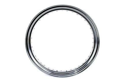 V-Twin 23 Inch x 3.0 Drop Center Chrome Wheel Rim for Harley Davidson FLT Models by V-Twin