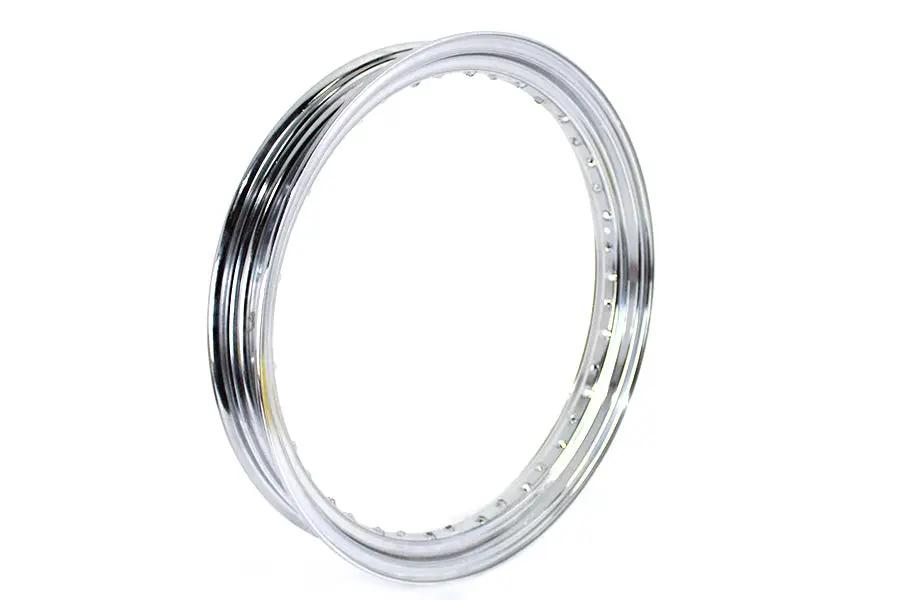 V-Twin 23 Inch x 3.0 Drop Center Chrome Wheel Rim for Harley Davidson FLT Models by V-Twin