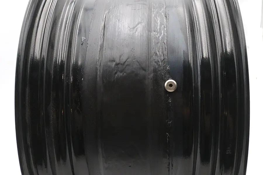 Ultima 37-545 18 Inch x 10.5 Inch King Spoke Rear Wheel in Black for 1 Inch Axle and 2000-up Brake Disc by Ultima