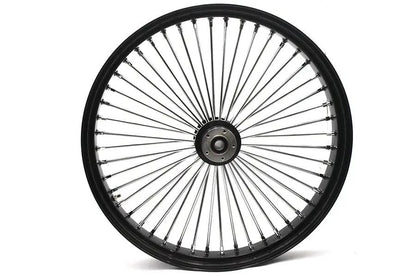 Ultima 37-566 30 Inch x 4.0 Inch King Spoke Front Wheel Black for 1 Inch Axle and 2000-up Brake Disc by Ultima