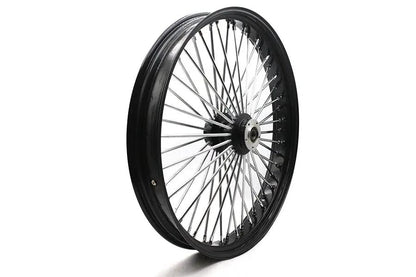 Ultima 37-566 30 Inch x 4.0 Inch King Spoke Front Wheel Black for 1 Inch Axle and 2000-up Brake Disc by Ultima
