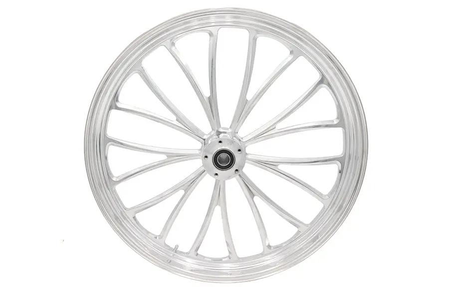 Ultima 37-633 26 Inch x 3.5 Inch Manhattan Front Wheel Polished for 1 Inch Axle and 2000-Up Brake Disc by Ultima