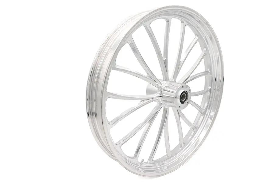 Ultima 37-633 26 Inch x 3.5 Inch Manhattan Front Wheel Polished for 1 Inch Axle and 2000-Up Brake Disc by Ultima