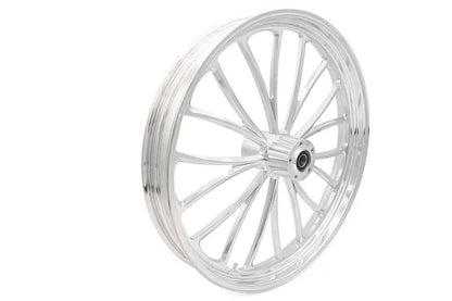 Ultima 37-633 26 Inch x 3.5 Inch Manhattan Front Wheel Polished for 1 Inch Axle and 2000-Up Brake Disc by Ultima