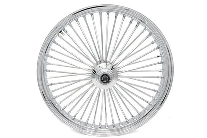 Ultima 37-540 26 Inch x 3.5 Inch King Spoke Front Wheel Chrome for 1 Inch Axle and 2000-Up Brake Disc by Ultima