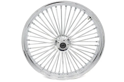Ultima 37-540 26 Inch x 3.5 Inch King Spoke Front Wheel Chrome for 1 Inch Axle and 2000-Up Brake Disc by Ultima