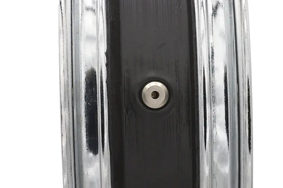 Ultima 37-540 26 Inch x 3.5 Inch King Spoke Front Wheel Chrome for 1 Inch Axle and 2000-Up Brake Disc by Ultima
