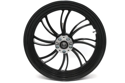 Ultima 37-826 18 Inch x 3.5 Inch Vortex Front Wheel Black Cut by Ultima