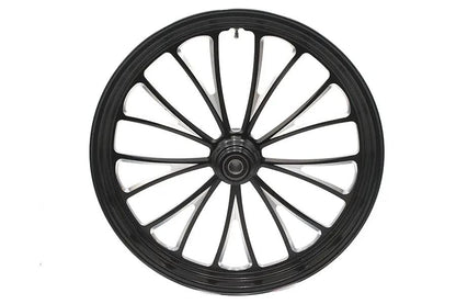 Ultima 37-662 Manhattan Front Wheel - 23 inch x 3.5 inch Black Cut for 1 Inch Axle and 2000-up Brake Discs by Ultima