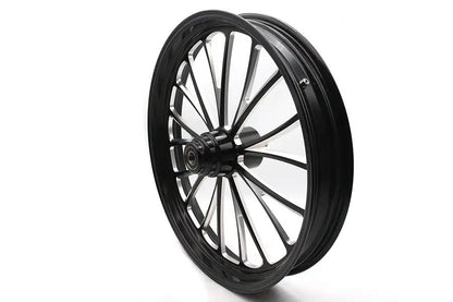 Ultima 37-662 Manhattan Front Wheel - 23 inch x 3.5 inch Black Cut for 1 Inch Axle and 2000-up Brake Discs by Ultima