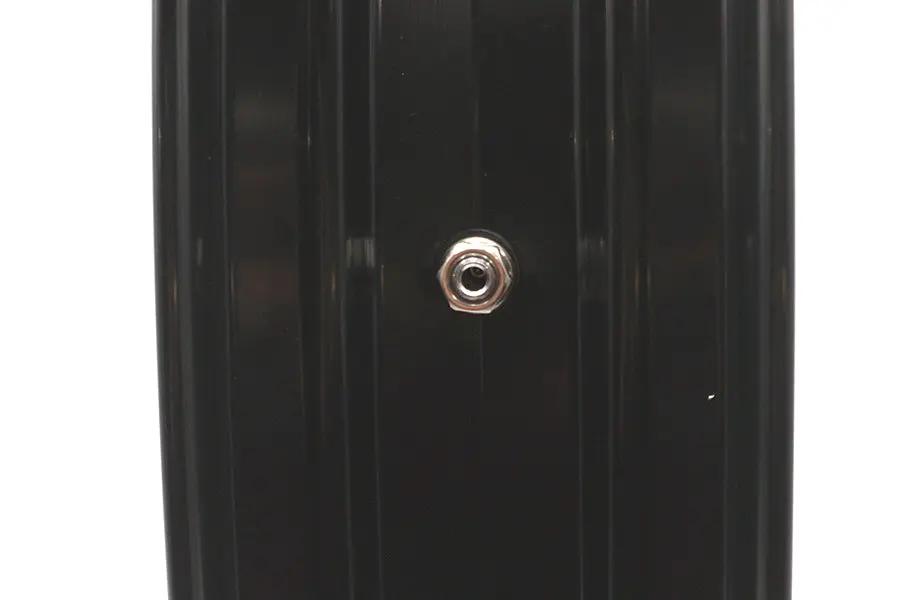 Ultima 37-662 Manhattan Front Wheel - 23 inch x 3.5 inch Black Cut for 1 Inch Axle and 2000-up Brake Discs by Ultima