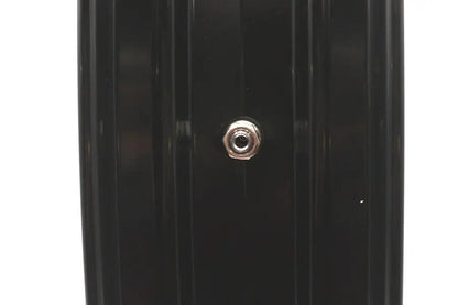 Ultima 37-662 Manhattan Front Wheel - 23 inch x 3.5 inch Black Cut for 1 Inch Axle and 2000-up Brake Discs by Ultima