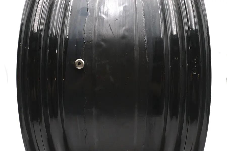 Ultima 37-731 18 Inch x 10.5 Inch King Spoke Rear Wheel Black for 1 Inch Axle and 2000-Up Brake Disc by Ultima