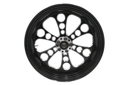 Ultima 37-654 18 inch x 5.5 inch Kool Kat Rear Wheel - Black Cut for 1 Inch Axle and 2000-up Brake Disc by Ultima