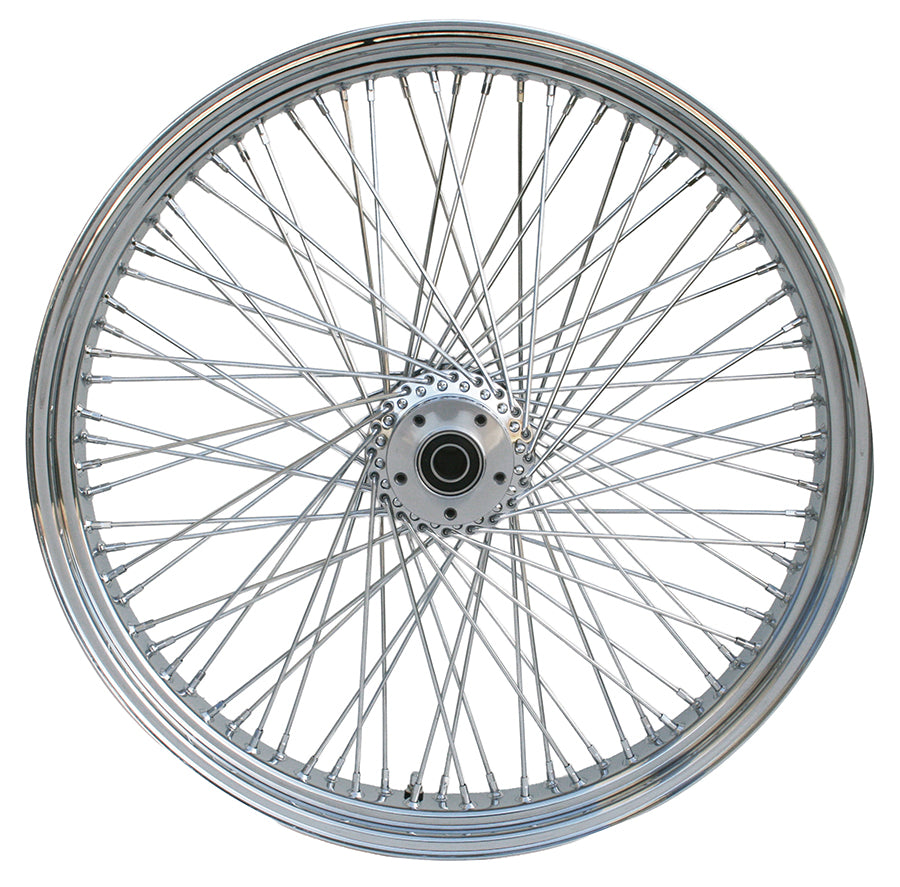 Ultima 26 Inch x 3.5 Inch Front 80 Spoke Chrome Wheel - Part Number 36-505