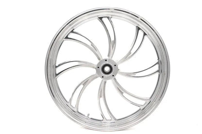 Ultima 37-806 23 Inch x 3.5 Inch Vortex Front Wheel Polished Aluminum by Ultima