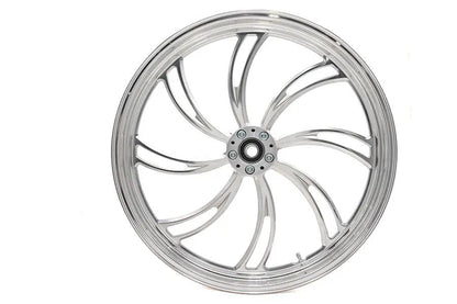 Ultima 37-806 23 Inch x 3.5 Inch Vortex Front Wheel Polished Aluminum by Ultima