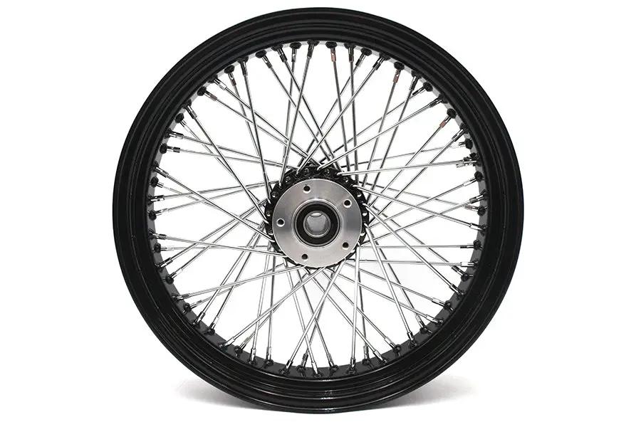 Ultima 18 inch x 3.5 inch Black 60 Spoke Front Wheel - Part 36-651 by Ultima