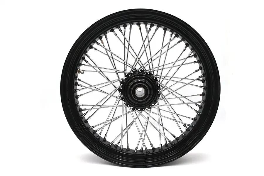 Ultima 18 inch x 3.5 inch Black 60 Spoke Front Wheel - Part 36-651 by Ultima