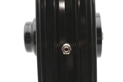 Ultima 37-824 Vortex Front Wheel - 21 inch x 2.15 inch Black Cut for 1 inch Axle and 2000-Up Brake Disc by Ultima