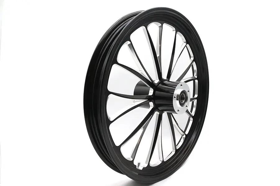 Ultima 37-665 21 Inch x 2.15 Inch Manhattan Front Wheel for 1 Inch Axle and 2000-up Brake Discs by Ultima