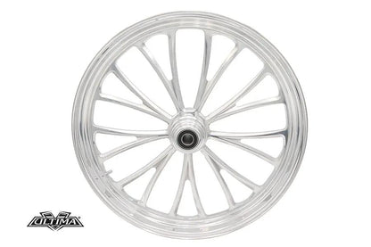 Ultima 37-630 23 Inch x 3.5 Inch Manhattan Front Wheel with Polished Finish by Ultima