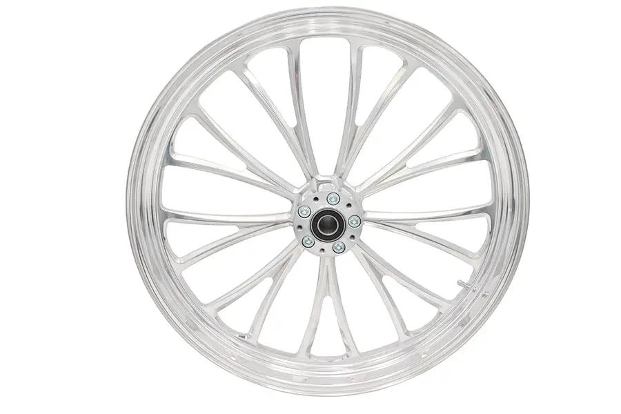 Ultima 37-630 23 Inch x 3.5 Inch Manhattan Front Wheel with Polished Finish by Ultima