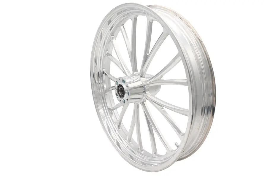 Ultima 37-630 23 Inch x 3.5 Inch Manhattan Front Wheel with Polished Finish by Ultima
