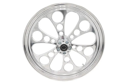 Ultima Part 37-603 21 Inch x 3.5 Inch Kool Kat Front Wheel Polished Aluminum for 1 Inch Axle and 2000-up Brake Discs by Ultima