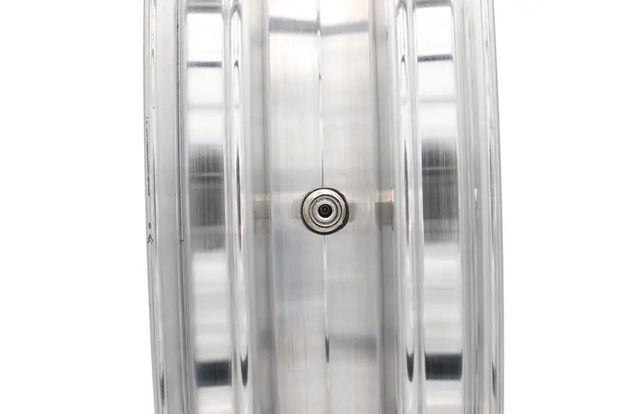 Ultima Part 37-603 21 Inch x 3.5 Inch Kool Kat Front Wheel Polished Aluminum for 1 Inch Axle and 2000-up Brake Discs by Ultima