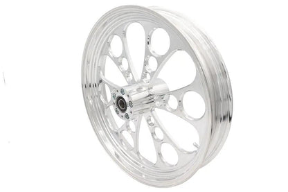 Ultima Part 37-603 21 Inch x 3.5 Inch Kool Kat Front Wheel Polished Aluminum for 1 Inch Axle and 2000-up Brake Discs by Ultima
