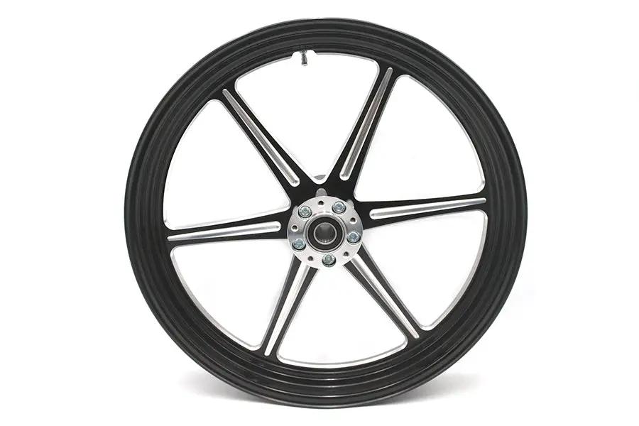 Ultima 37-929 21 Inch x 3.5 Inch Revolver Front Wheel Black Cut by Ultima