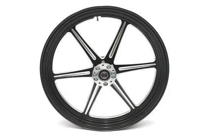 Ultima 37-929 21 Inch x 3.5 Inch Revolver Front Wheel Black Cut by Ultima