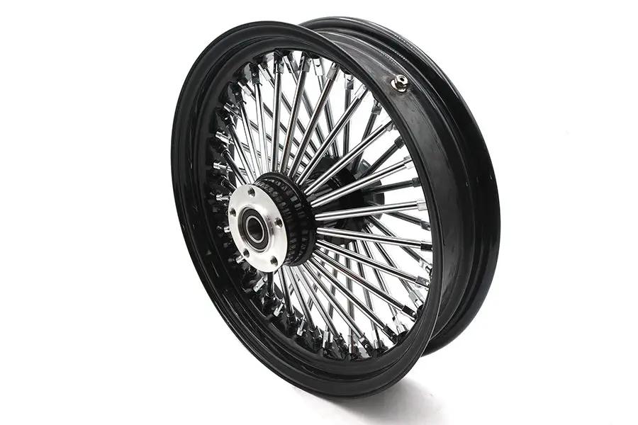 Ultima 16 inch x 3.5 inch King Spoke Rear Wheel in Black - Part Number 37-454 by Ultima