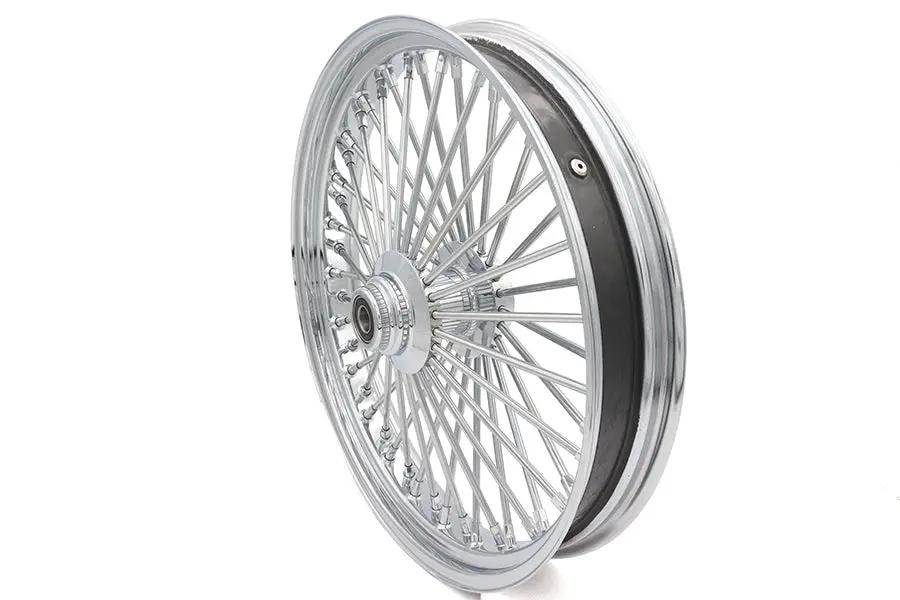 Ultima 37-524 23 Inch x 3.5 Inch King Spoke Front Wheel Chrome for 1 Inch Axle and 2000-up Brake Discs by Ultima