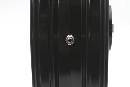 Ultima 37-669 18 Inch x 3.5 Inch Manhattan Front Wheel with Black Cut Finish for 1 Inch Axle and 2000-Up Brake Disc by Ultima