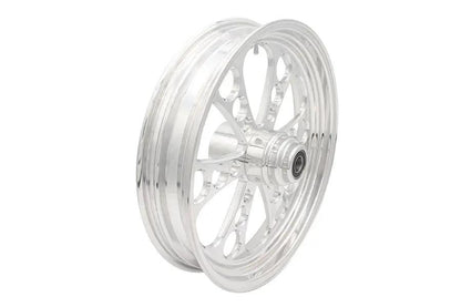 Ultima 18 Inch x 3.5 Inch Kool Kat Front Wheel Polished Aluminum, Part Number 37-615 by Ultima