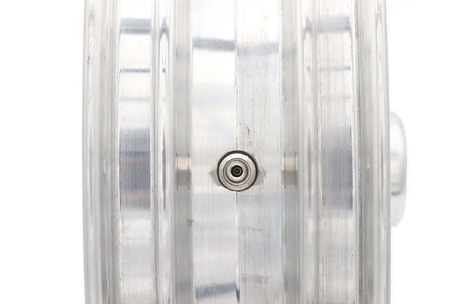Ultima 18 Inch x 3.5 Inch Kool Kat Front Wheel Polished Aluminum, Part Number 37-615 by Ultima