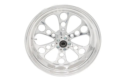 Ultima 37-608 18 Inch x 5.5 Inch Kool Kat Rear Wheel Polished Aluminum for 1 Inch Axle with 2000-Up Brake Disc by Ultima