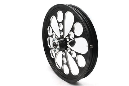 Ultima 37-644 Kool Kat Front Wheel – 21 Inch x 2.15 Inch Black Cut for 1 Inch Axle and 2000-up Brake Discs by Ultima